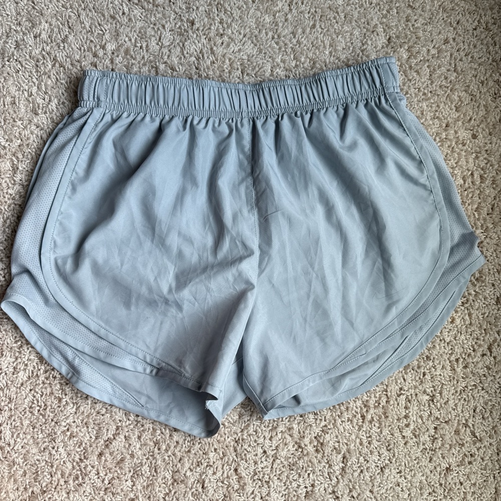 Nike Gray Athletic Shorts Lightweight Elastic Waist